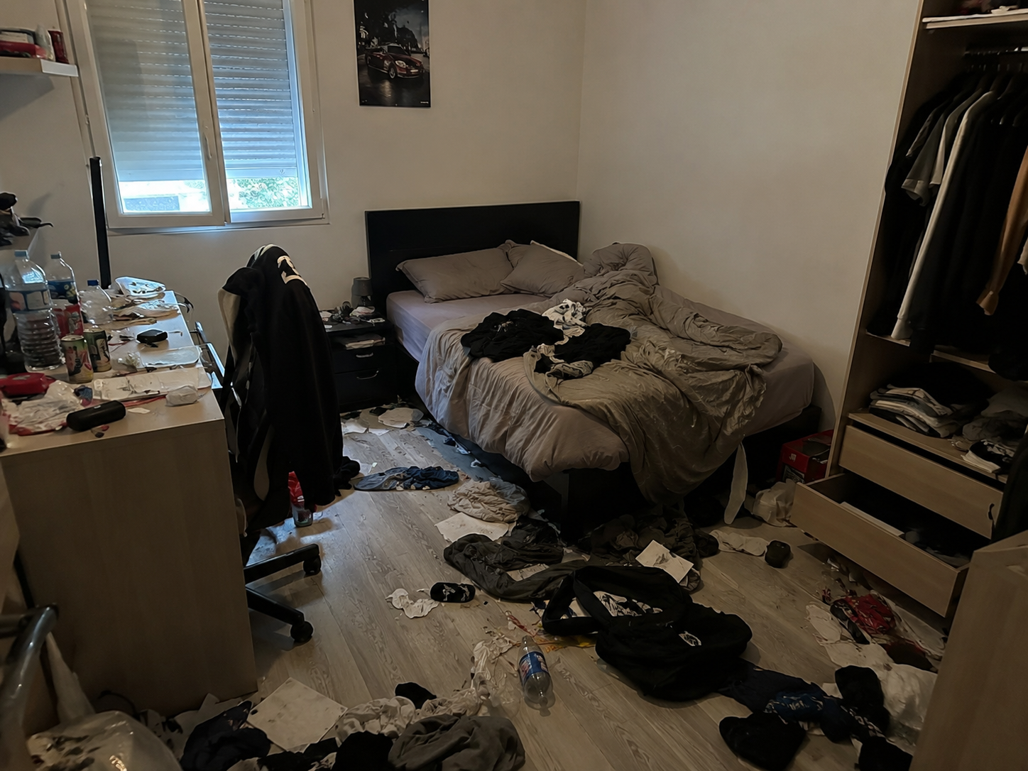 Photo « avant » du logement